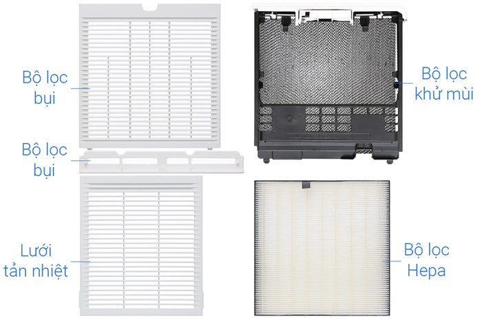 Máy lọc không khí Daikin MC55UVM6-7 37W